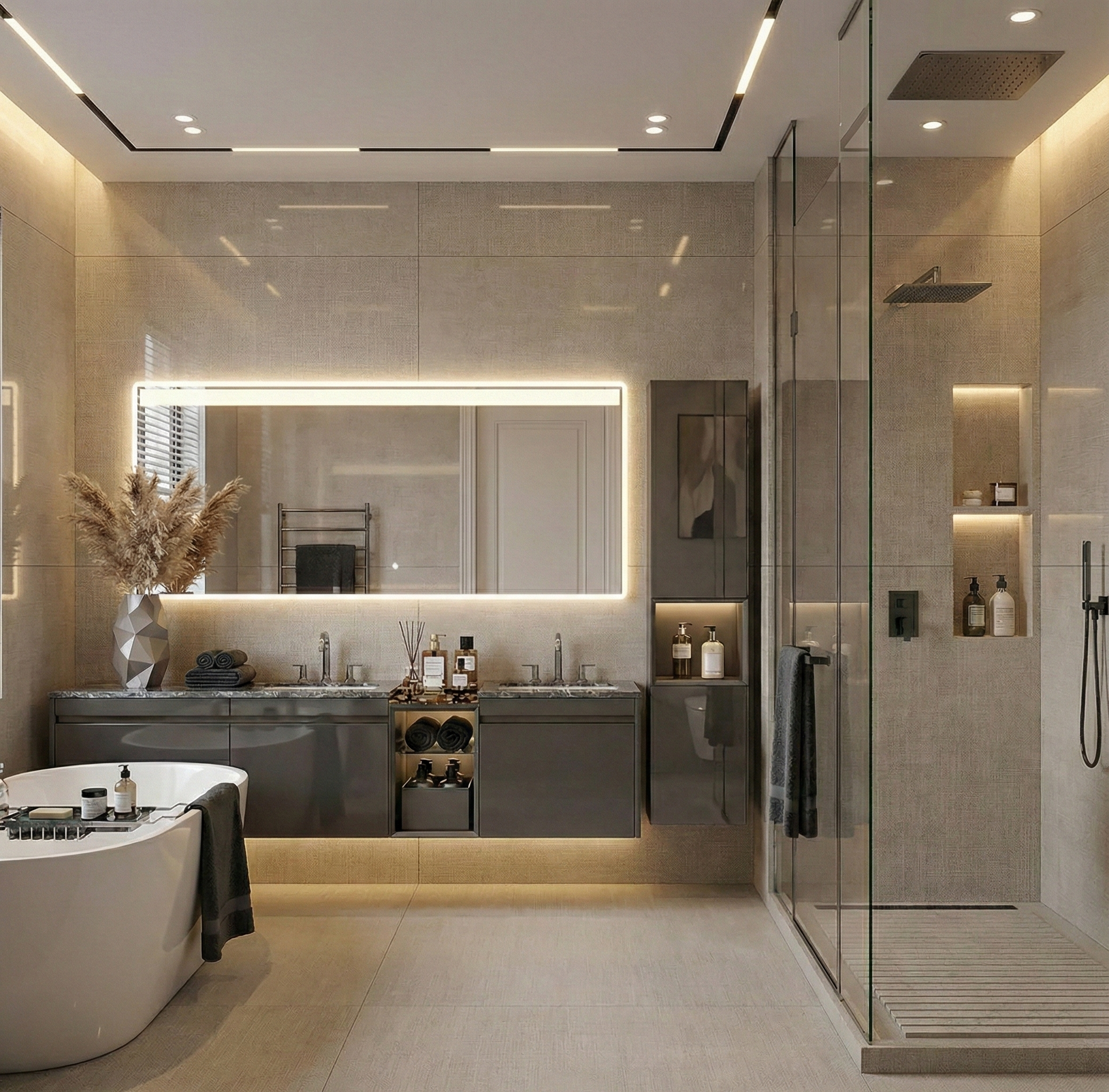 Alpha Pro Series Luxury Double Vanity