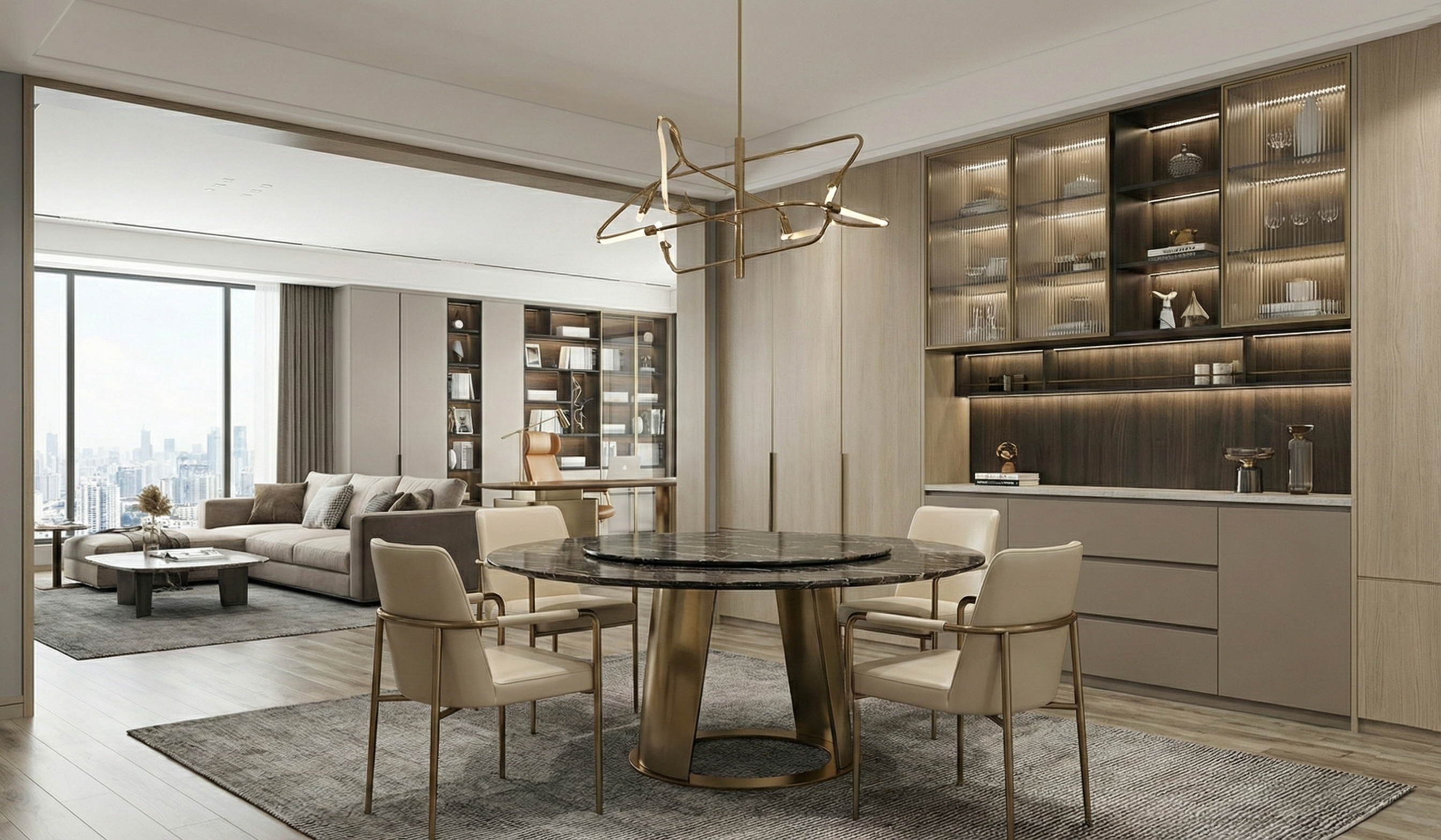 Waltz Pro Series Contemporary Dining Room Storage