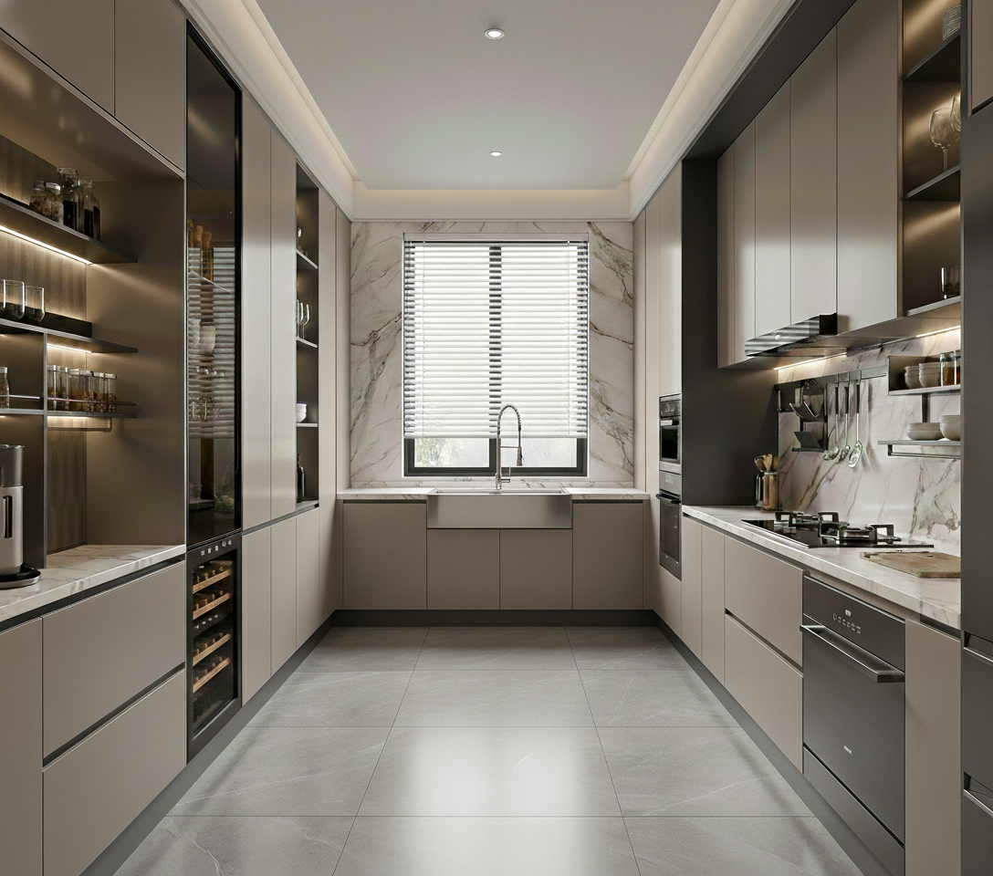 Waltz Pro Series Large Galley Kitchen